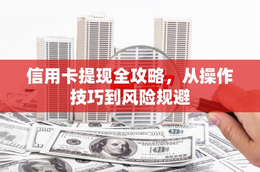 阳高信用卡提现全攻略，从操作技巧到风险规避