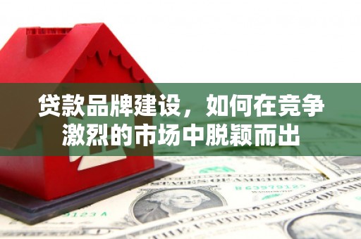 阳高贷款品牌建设，如何在竞争激烈的市场中脱颖而出