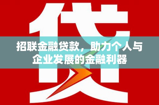 阳高招联金融贷款，助力个人与企业发展的金融利器