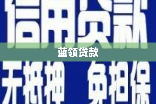 阳高蓝领贷款