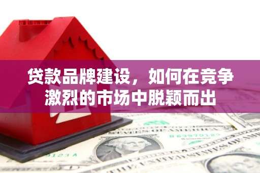 阳高贷款品牌建设，如何在竞争激烈的市场中脱颖而出