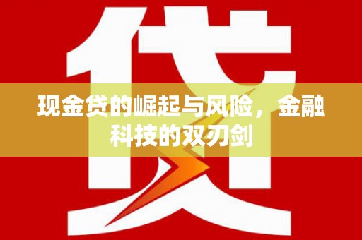 阳高现金贷的崛起与风险，金融科技的双刃剑