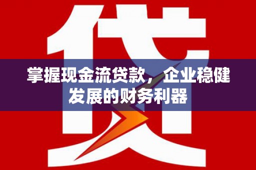 阳高掌握现金流贷款，企业稳健发展的财务利器