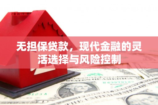 阳高无担保贷款，现代金融的灵活选择与风险控制