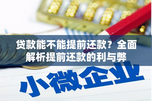 阳高贷款能不能提前还款？全面解析提前还款的利与弊