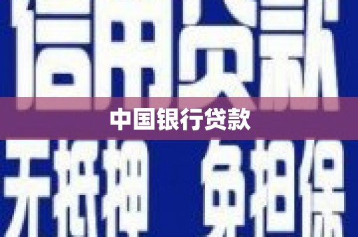 阳高中国银行贷款