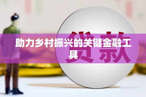 阳高助力乡村振兴的关键金融工具