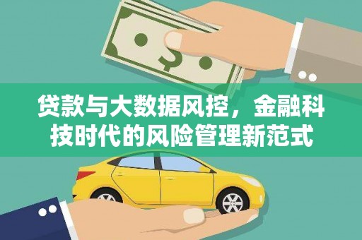 阳高贷款与大数据风控，金融科技时代的风险管理新范式