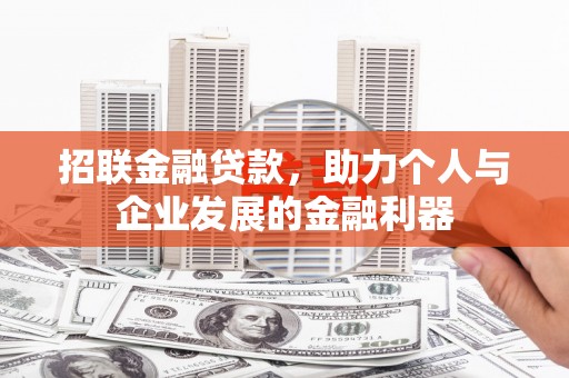 阳高招联金融贷款，助力个人与企业发展的金融利器