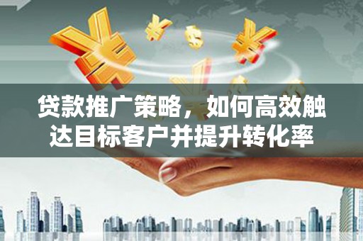 阳高贷款推广策略，如何高效触达目标客户并提升转化率
