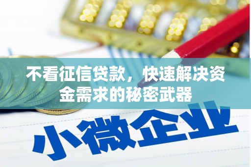 阳高不看征信贷款，快速解决资金需求的秘密武器