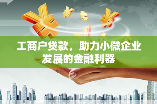 阳高工商户贷款，助力小微企业发展的金融利器