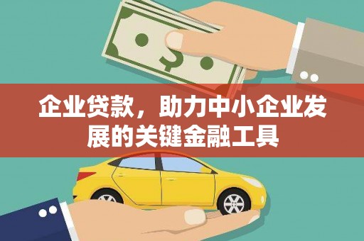 阳高企业贷款，助力中小企业发展的关键金融工具