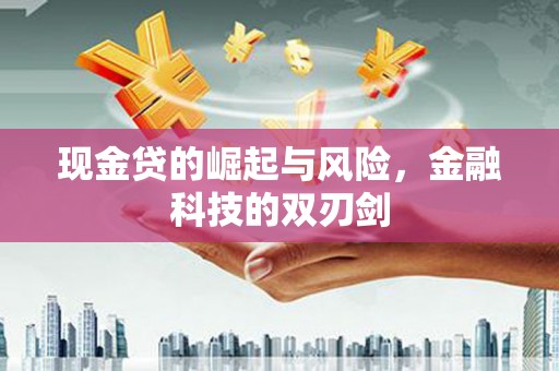 阳高现金贷的崛起与风险，金融科技的双刃剑