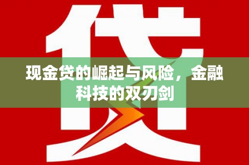 阳高现金贷的崛起与风险，金融科技的双刃剑