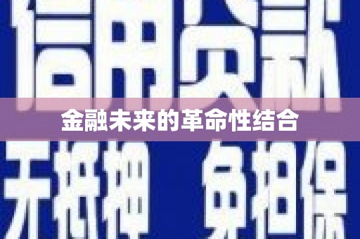 阳高金融未来的革命性结合