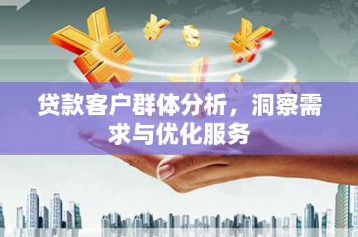 阳高贷款客户群体分析，洞察需求与优化服务
